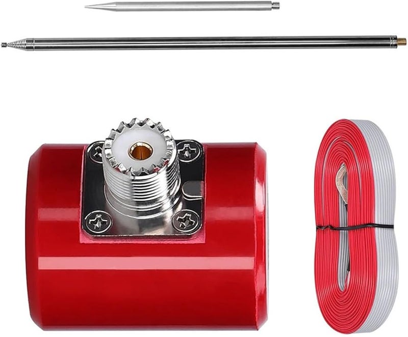 Telescopic HF Antenna 14M 30MHz 300W Stainless Steel Base Station 1 Set - Image 5