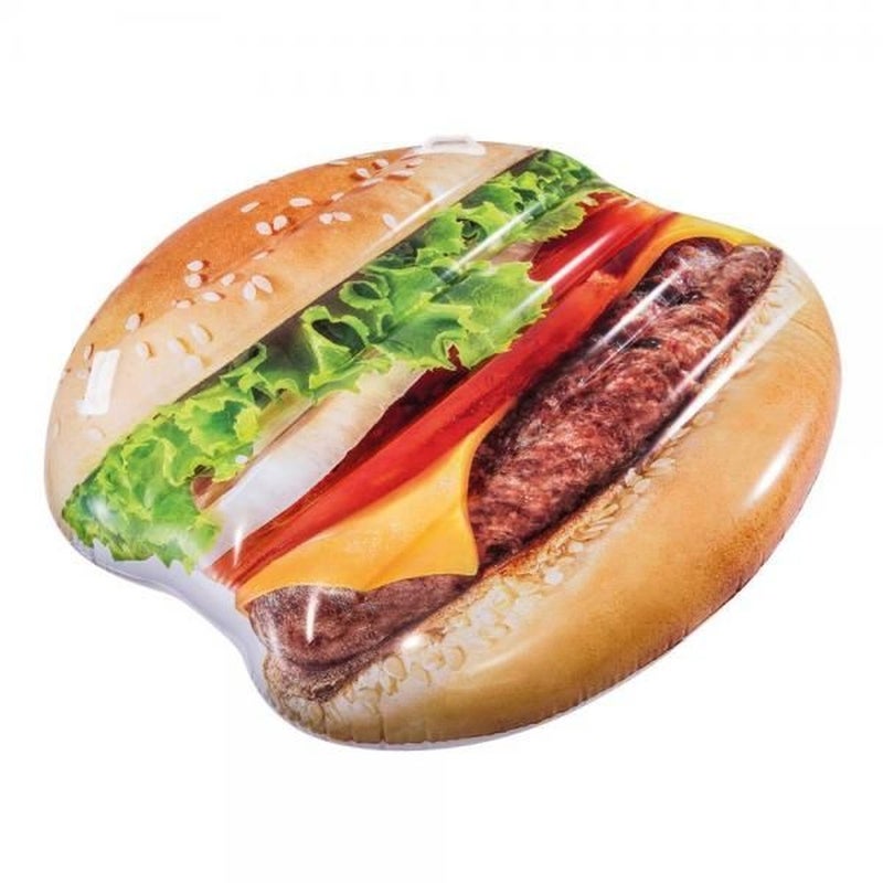 Intex - Inflatable Hamburger Matt 145 x 142 cm - 58780 - Image 1