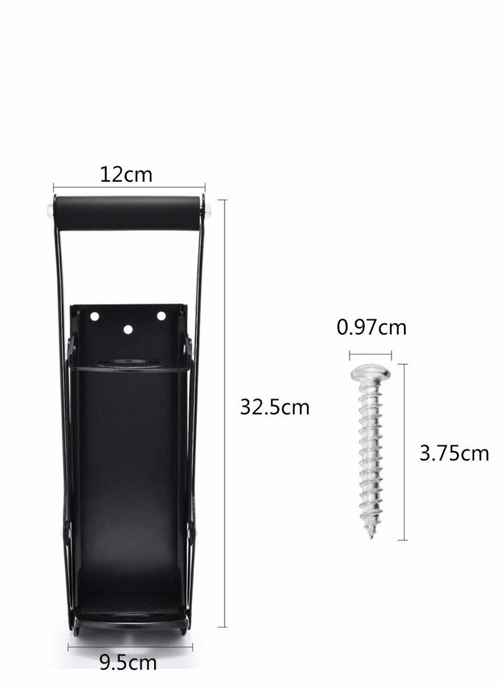 Excefore Metal Can Crusher, Heavy-Duty Wall-Mounted Smasher for Aluminum Seltzer, Soda, Beer Cans and Bottles for Recycling, Gadgets for Home, Black  - Image 3