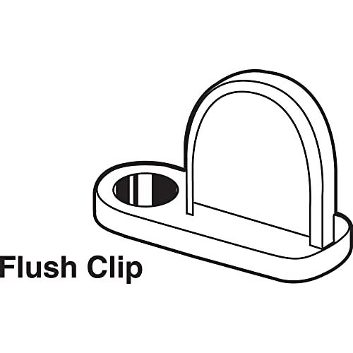 Prime-Line PL 14404 Flush Diecast Screen Clip, Mill (100 Pack) - Image 3