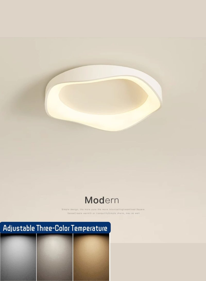 Trending Lights Modern simple cream style decoration lights Adjustable Three-Color Temperature Modern minimalist style led lights ceiling lights Applicable in Living room, bedroom, cloakroom - Image 4