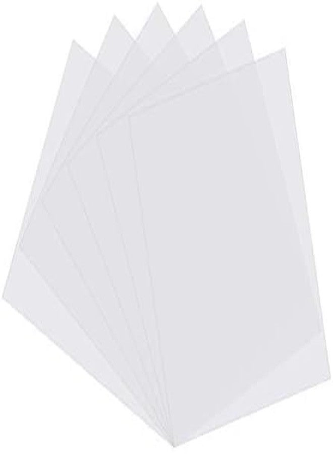 Aulufft 15 Pcs 7.5 mil Blank Stencil,12" x 12" Milky Translucent PET Stencils Sheets,Square Stencil Template Reusable Template Material for Making Your Own Stencils - Image 1