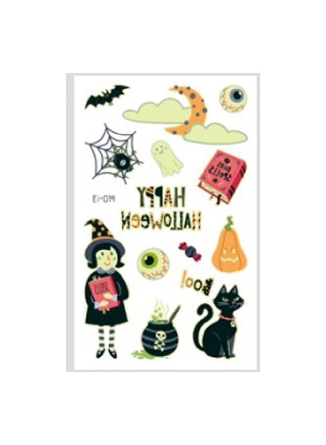 5esha Blacklight Shiny Luminous Waterproof Tattoos Sticker - Image 1