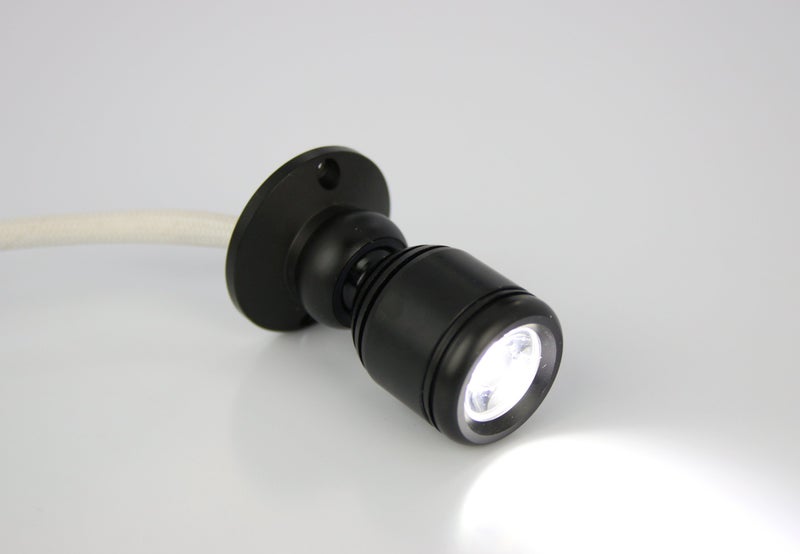 Pilotlights.net Micro Pivoting LED Spotlight - 1 Watt High Power LED - Tiny Size, Cool White LED - Image 2