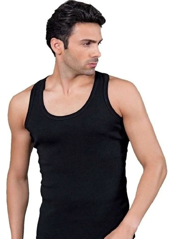 Tutku Passion Men's Combed Cotton Undershirt 9 Pieces