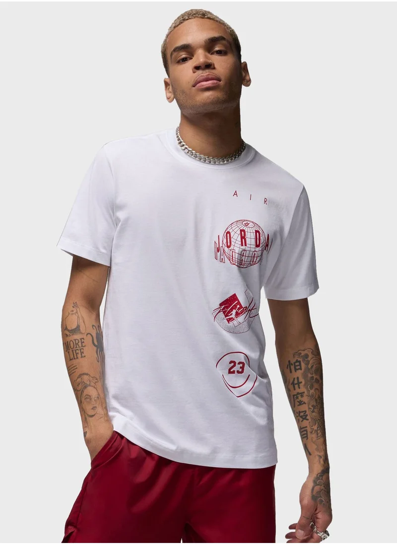 Jordan Jordan Stack Logo T-Shirt