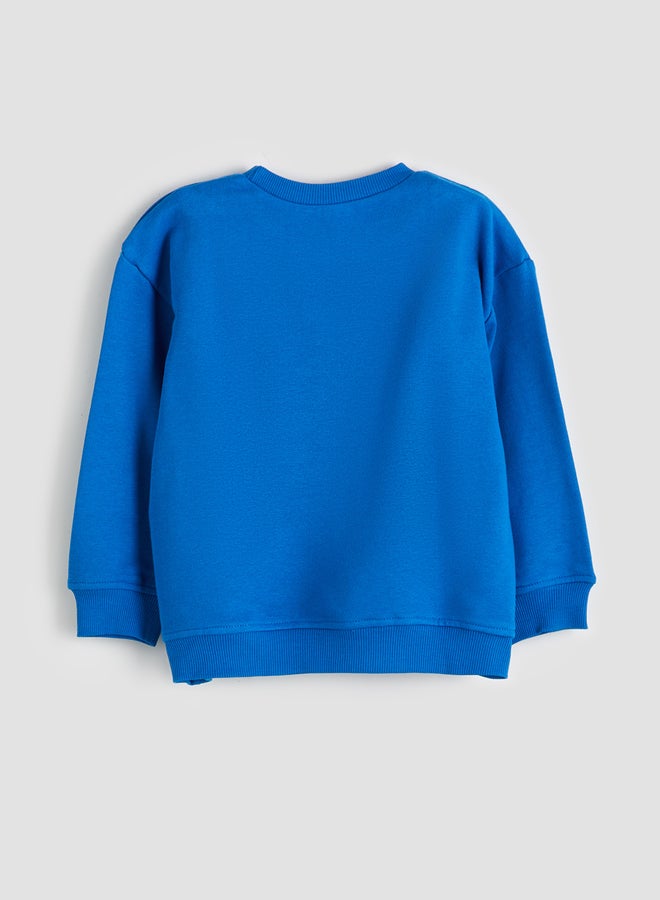 LC WAIKIKI Dinosaur Printed Boys' Sweatshirt and Sweatpants 2 Pack - Image 5