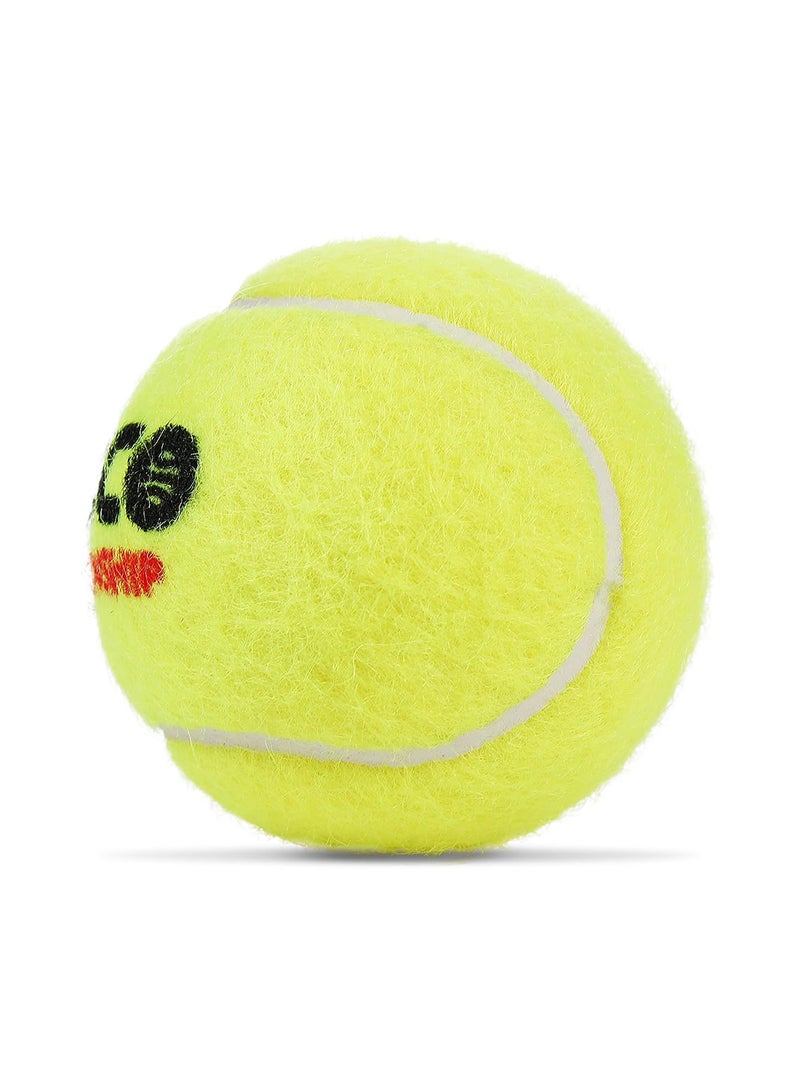 COSCO Championship Tennis Ball (Yellow)|Cricket | Standard Size | Rubber - Image 2