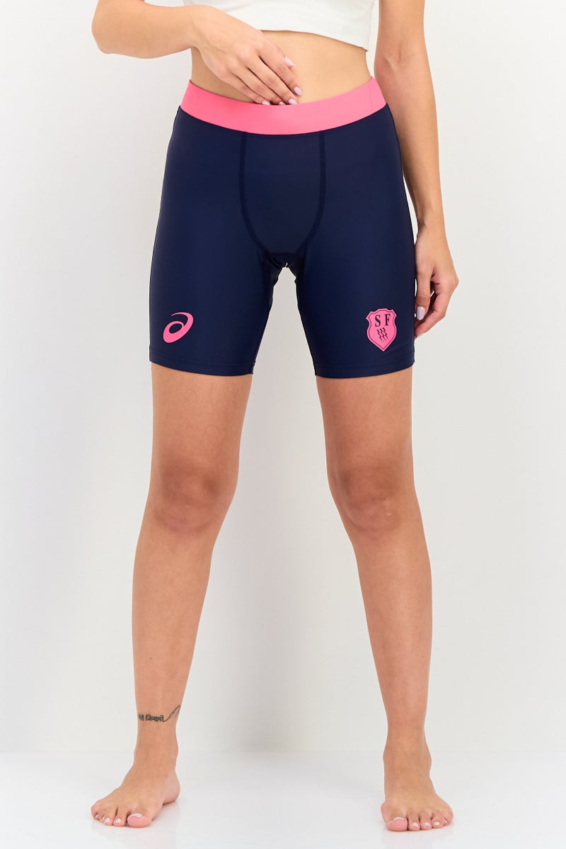 asics Women Brand Logo Swim Shorts, Multicolor - Image 1