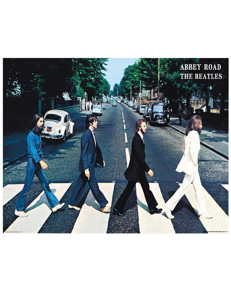 Trends International Beatles-Abbey Road Wall Poster, 22.375" x 34", Unframed Version, Bedroom - Image 1