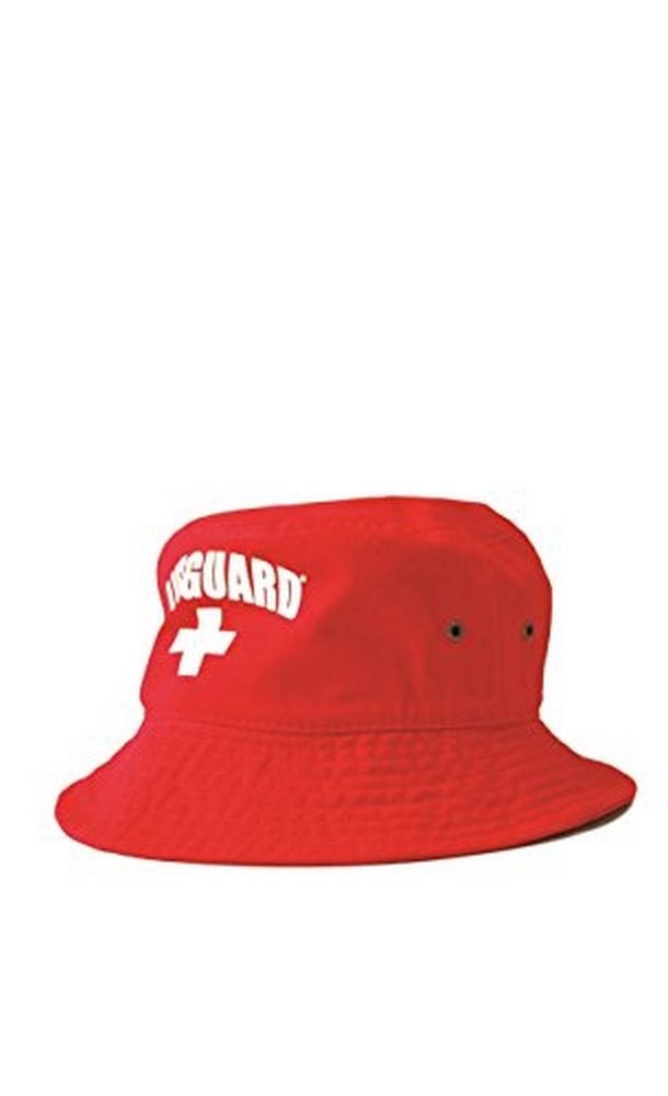 LIFEGUARD Unisex Bucket Hat (S/M) Red - Image 2