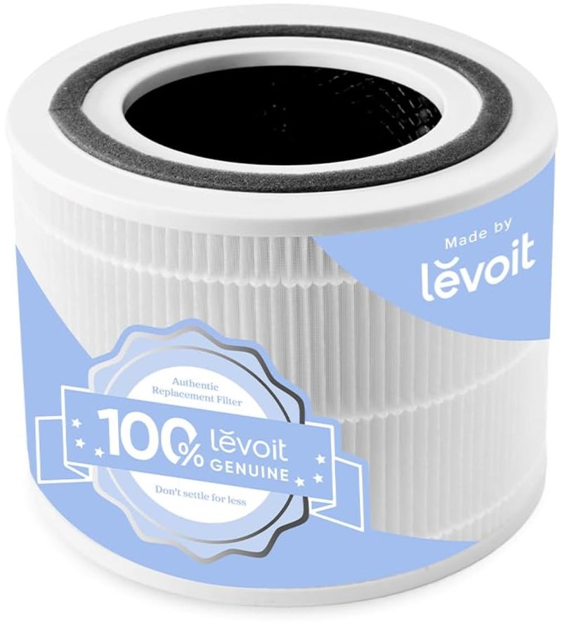 LEVOIT Genuine Core 300-P Replacement Filter, Core 300-RF Air Purifier Core300S Filters, Supports HEPA Sleep Mode, High-Efficiency Activated Carbon for Removal of Smoke, Odor, Allergens, Pollen,1 Pack - Image 1