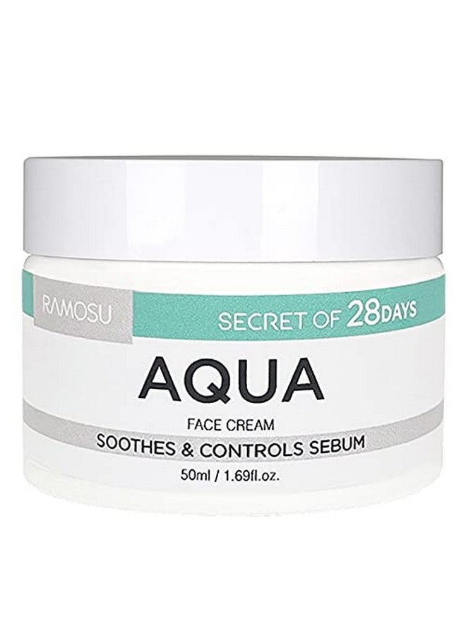 Secret Of 28Days Aqua Face Cream 50Ml / Soothes & Controles Sebum - pzsku/Z3B534E0B2EC223FC3A96Z/45/_/1721907344/55a23452-4622-4b67-81d2-f1d74f87042d