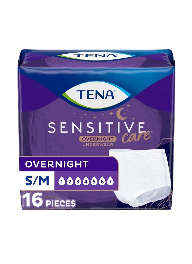Tena Intimates Incontinence Overnight Underwear for Women, Size Small/Medium, 16 ct  - Image 1