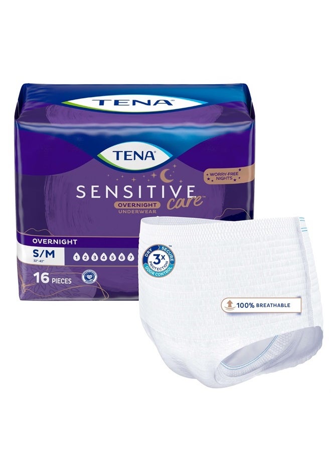 Tena Intimates Incontinence Overnight Underwear for Women, Size Small/Medium, 16 ct  - Image 3