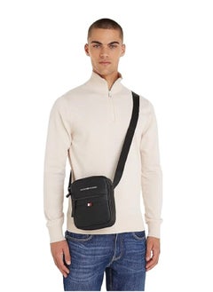 Tommy Hilfiger Plus Tommy Hilfiger Men's Essential Mini Reporter Bag, Black  - Image 4