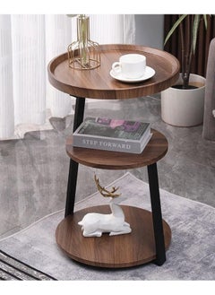 DubaiGallery Multi-Layer Sofa Coffee Tables Luxury Italian Light Simple Bedside Tables Modern Home Furniture Living Room Small Round Table  - Image 3