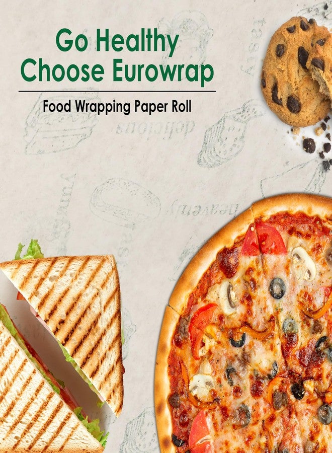 EUROWRAP Food Wrapping Paper 500g – Butter Paper Roll, Greaseproof & Microwave Safe, Roti Wrapping Sheets for Kitchen Use, Ideal for Baking, Packing, and Serving - Image 5