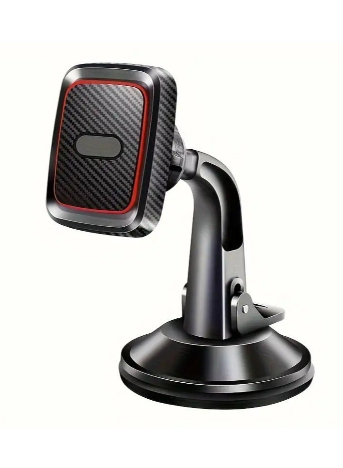 LEDIN Car Magnetic Mobile Phone Holder for iPhone and for Samsung, Super Strong, Dashboard & Suction Cup Compatibility - Image 1
