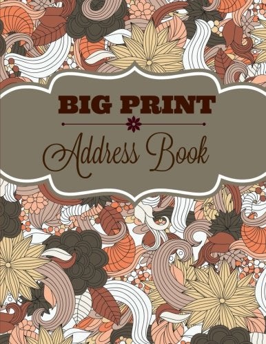 CREATESPACE BIG Print Address Book (JUMBO size-8 x 11 Address Book for Seniors-Paperback) - Image 4