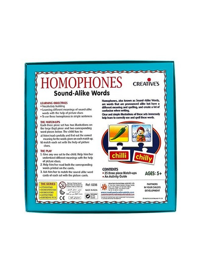 كرييتف إديوكيشنال آيدز مجموعة أدوات تعليمية إبداعية للمتجانسات والمتضادات | لعبة مطابقة البطاقات للأطفال | ألغاز تعليمية للأطفال | من سن ٤ سنوات فما فوق - Image 5