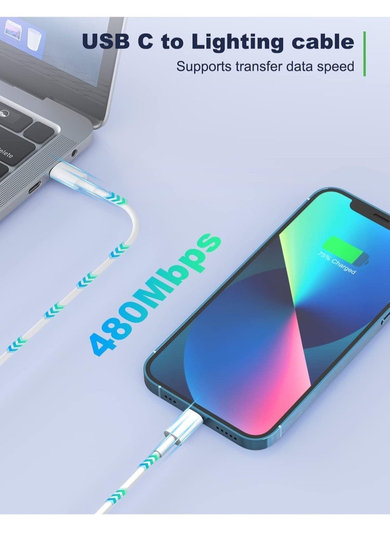 ELTRAZONE 20W USB C Fast Charger for iPhone 14/14 Plus/14 Pro/14 Pro Max/13 12 11 X XR XS SE 2020 8 7 6 6S Mini, Pad Pro, Type C PD Wall Charging Plug UK Type C Power Adapter and 5FT Cord  - Image 3