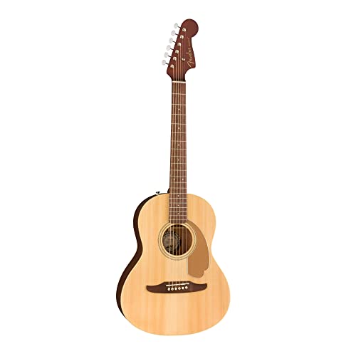 Fender Sonoran Mini Acoustic Guitar, with 2-Year Warranty, Natural, Rosewood Fingerboard, with Gig Bag - Image 2