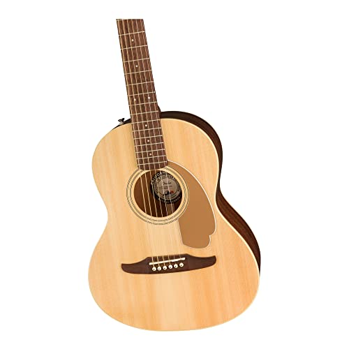 Fender Sonoran Mini Acoustic Guitar, with 2-Year Warranty, Natural, Rosewood Fingerboard, with Gig Bag - Image 4