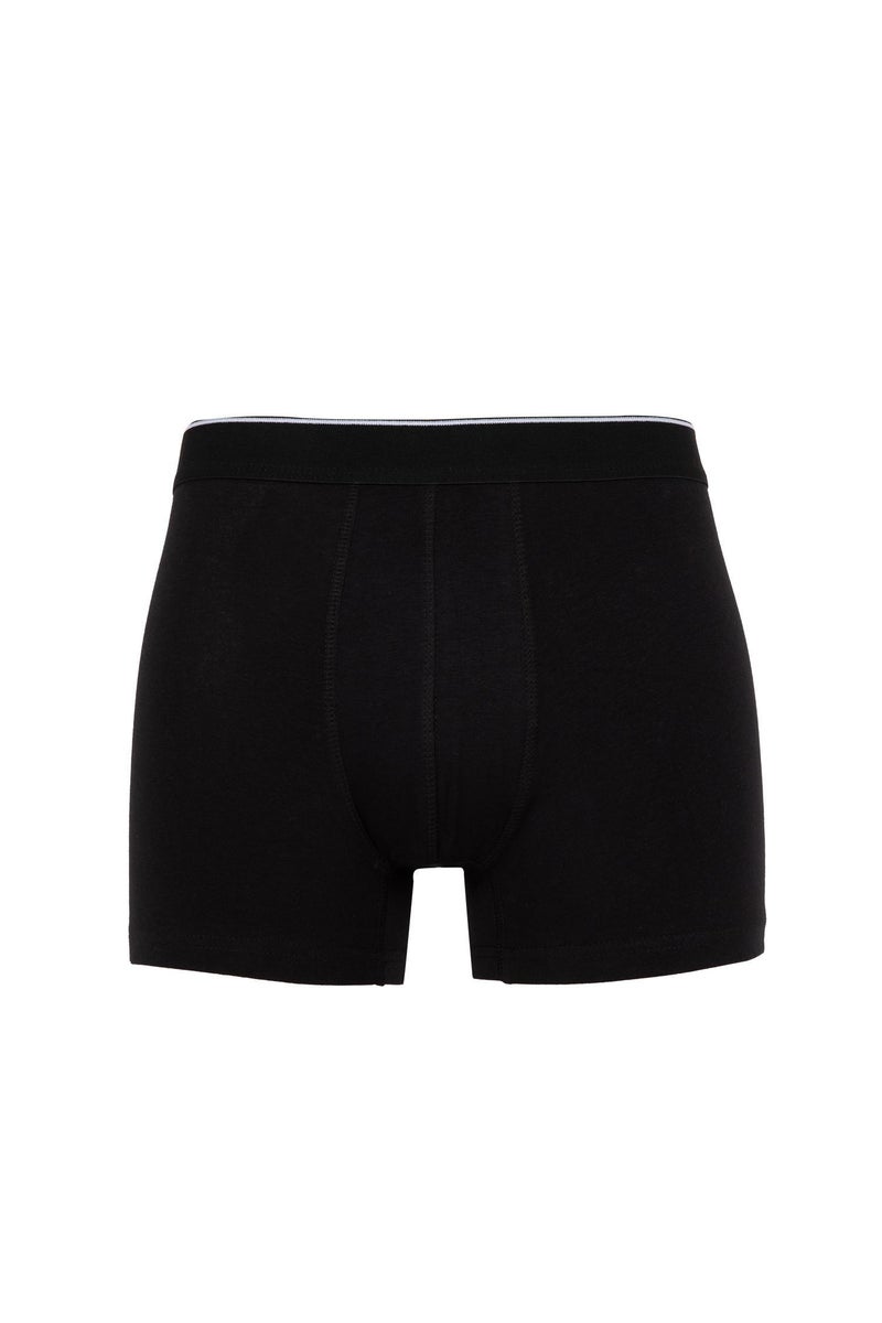 DeFacto Black Man 3 Piece Regular Fit Boxer Casual - Image 3