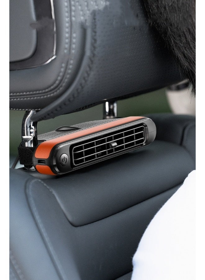 Car Mounted Turbofan, Car Fan for Driver and Passenger Seats, Mini Portable Cooling Fan - Image 3