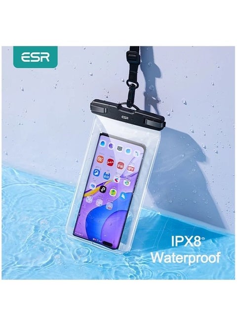 ESR Floating Waterproof Phone Pouch Float Waterproof Case Underwater Dry Bag Pack of 1