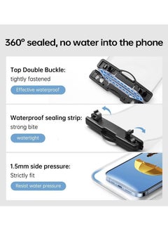ESR ESR Floating Waterproof Phone Pouch Float Waterproof Case Underwater Dry Bag Pack of 1  - Image 3