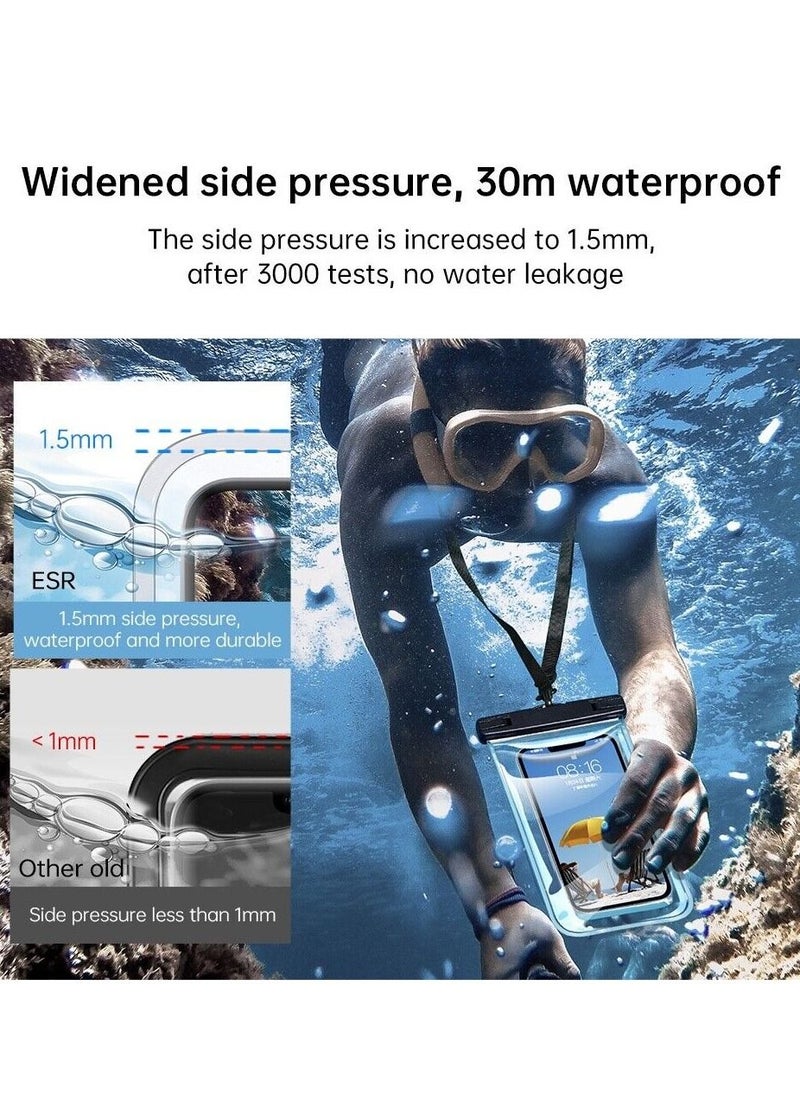 ESR Floating Waterproof Phone Pouch Float Waterproof Case Underwater Dry Bag Pack of 1