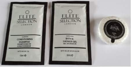 Conditioning Shampoo refreshing Bath Shower Gel Body Wash 10ml Sachets 15g mini Hotel travel Soap Pack of 600 200 Each Elite