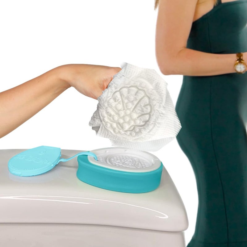 The UnWipe, Instead of Flushable Wipes, Add Incredible Texture to Any Toilet Paper Anywhere, Clean Better, Flush Safely - Image 3