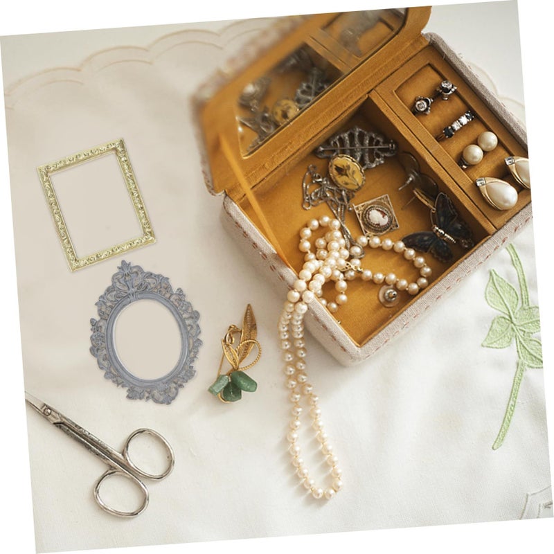 Vintage Mini Photo Frames 7pcs Retro Decor Props for DIY Home Photography - Image 5