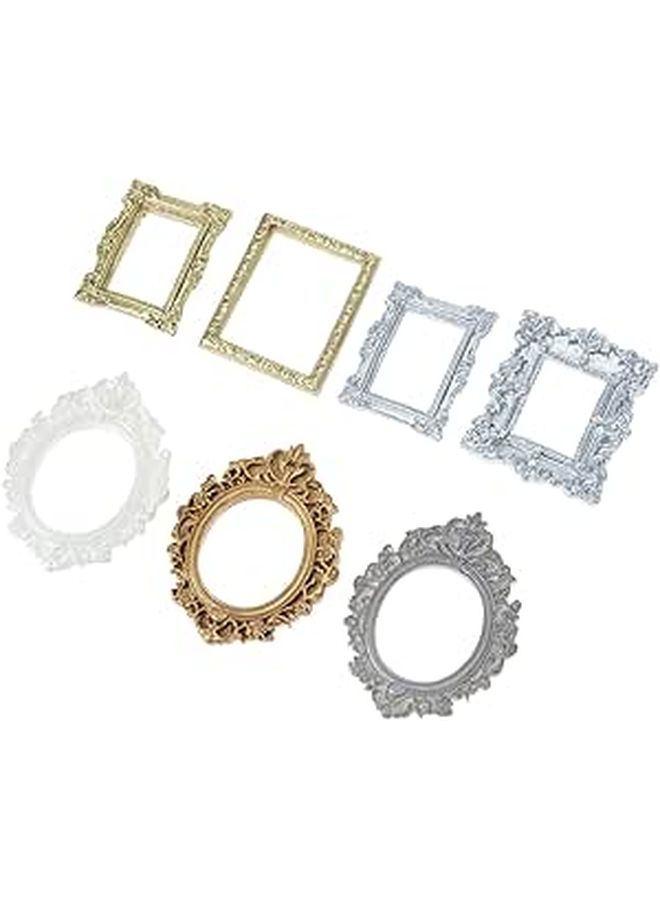 Vintage Mini Photo Frames 7pcs Retro Decor Props for DIY Home Photography - Image 1