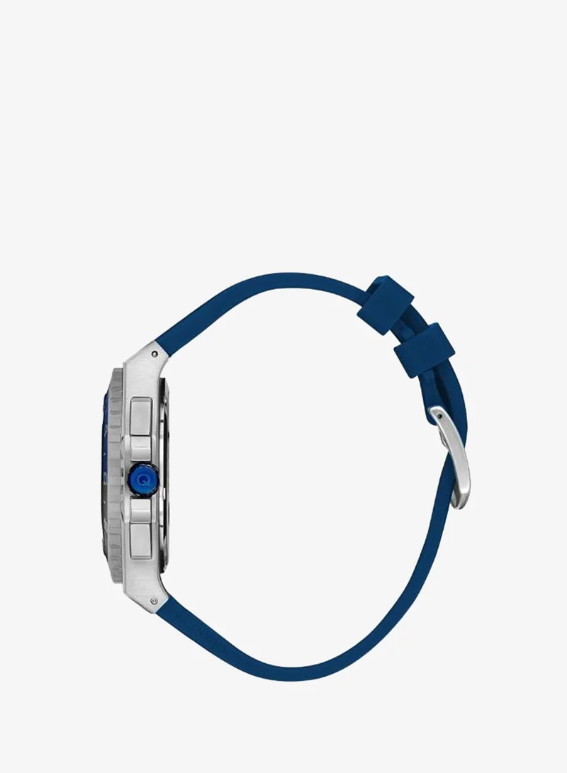 كوانتوم Men's Silicone Analog Watch PWG1147.390 - 43.5 mm