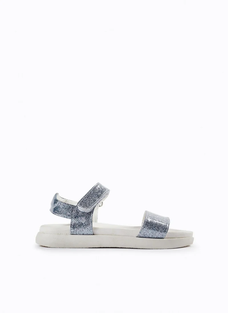 زيبي Zippy Sandals with Glitter for Girls ZY Superlight Runner