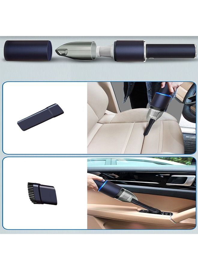 مكنسة كهربائية محمولة لاسلكية للسيارة والمنزل قابلة لإعادة الشحن 7.4V – 2000mAh – 10000Pa / JM-6603