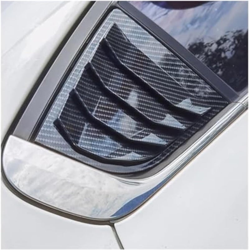 Wivplex Rear Side Louver Window Trim Cover for Kia Forte K3 - Image 4