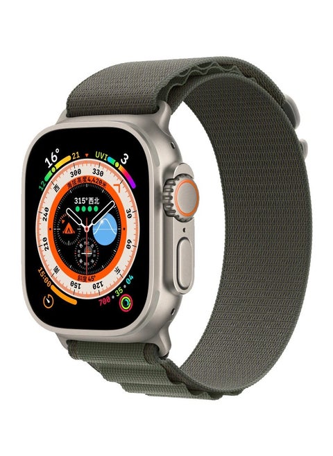 Replacement Apple Watch Ultra Alpine Loop Band Strap Compatible with Compatible with 42mm(Series 10)/41mm/40mm/38mm for All Series Green