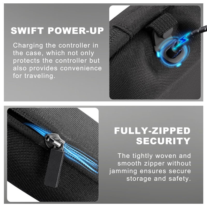 BSUZUN Complete Component Pack for Xbox Elite Controller Series 2 - Accessories Include 1 Carrying Case, 1 Charging Dock, 4 Thumbsticks, 4 Paddles and 1 Adjustment Tool - Image 3