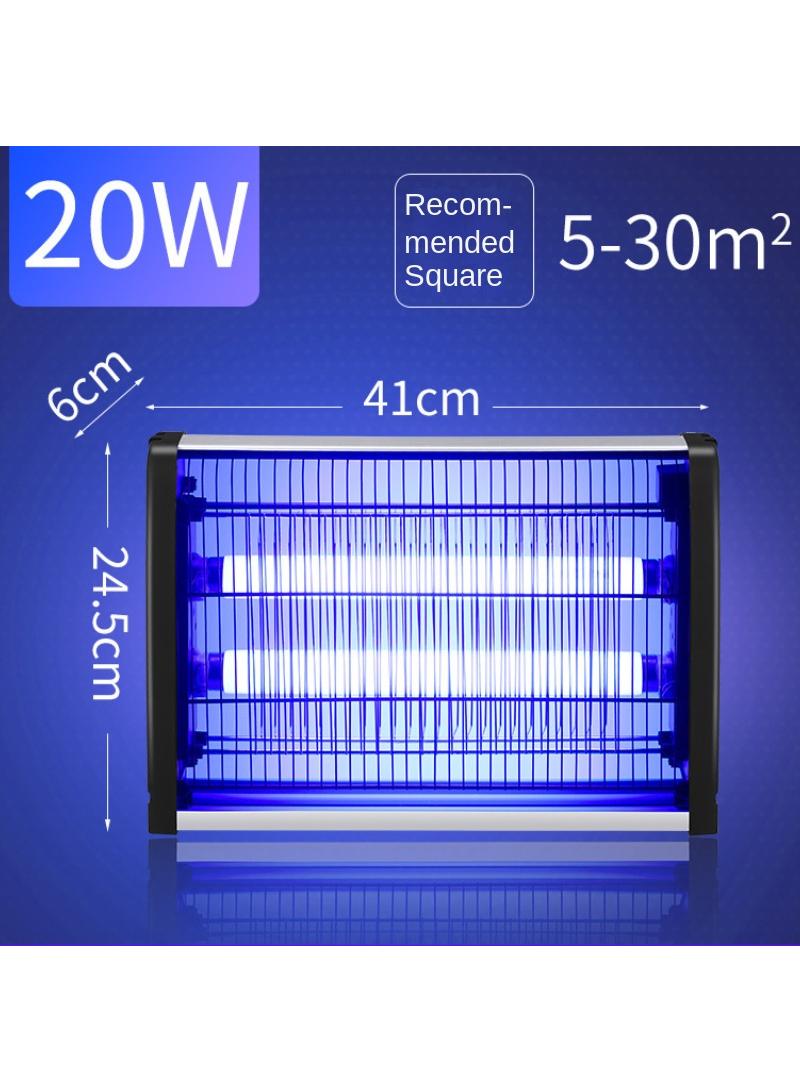 general 20W LED Electric Mosquito Zapper Indoor And Outdoor Flying Fly Insect Killer Lamp Bug And Pest Trap Pest Repeller Repellent Traps Eliminator Catcher Lure Zapper Kills Mosquito - Image 1