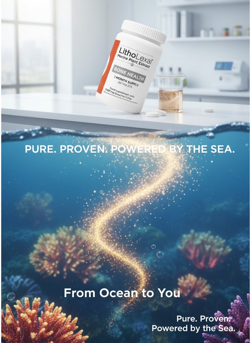 LithoLexal Bone health Supplement, containing Plant-Based Calcium, Magnesium and Vitamin d - Image 4