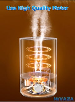 Mi VAZA 7.8L Double Spray Air Humidifier - Large Capacity Essential Oil Diffuser - Moisturizing Machine - Fragrance Diffuser  - Image 5