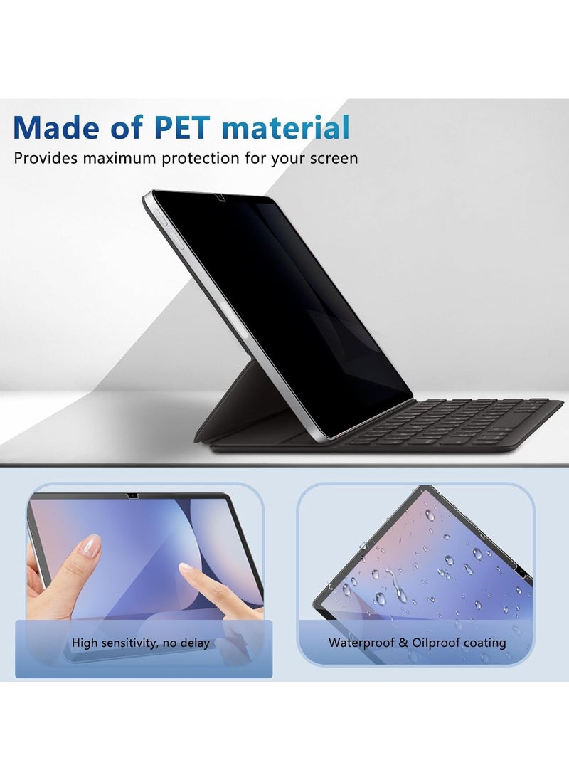 General Privacy Screen Protector Compatible with Galaxy Tab S10 Plus/Tab S10+ 12.4-inch 2024,360° Anti Spy Privacy Film, Matte Anti-Glare, Anti-scratch, Anti-bubble PET Film  - Image 5