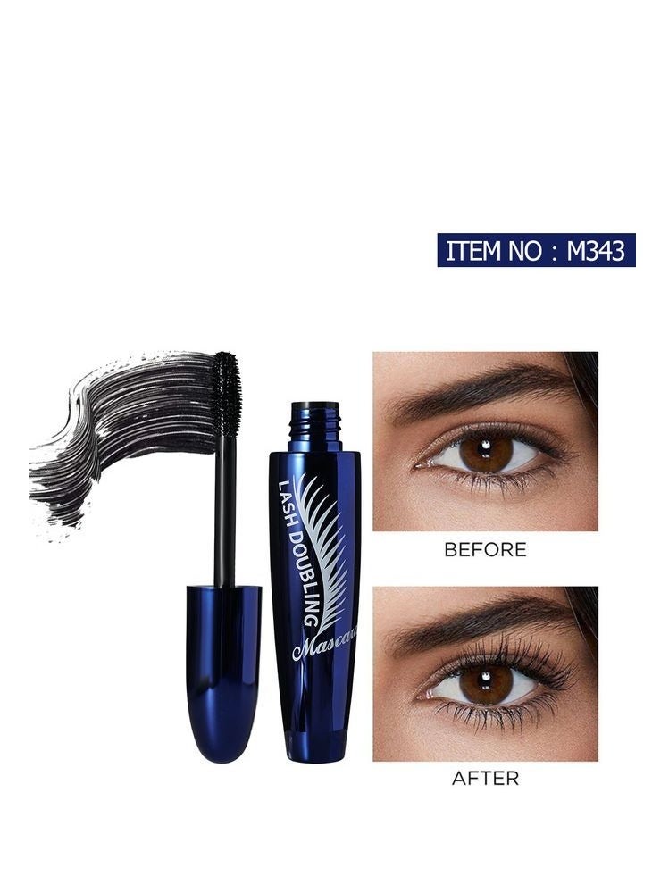 Me Now MeNow lash doubling mascara Pro 3D effect M343 , Black - 10ml  - Image 4
