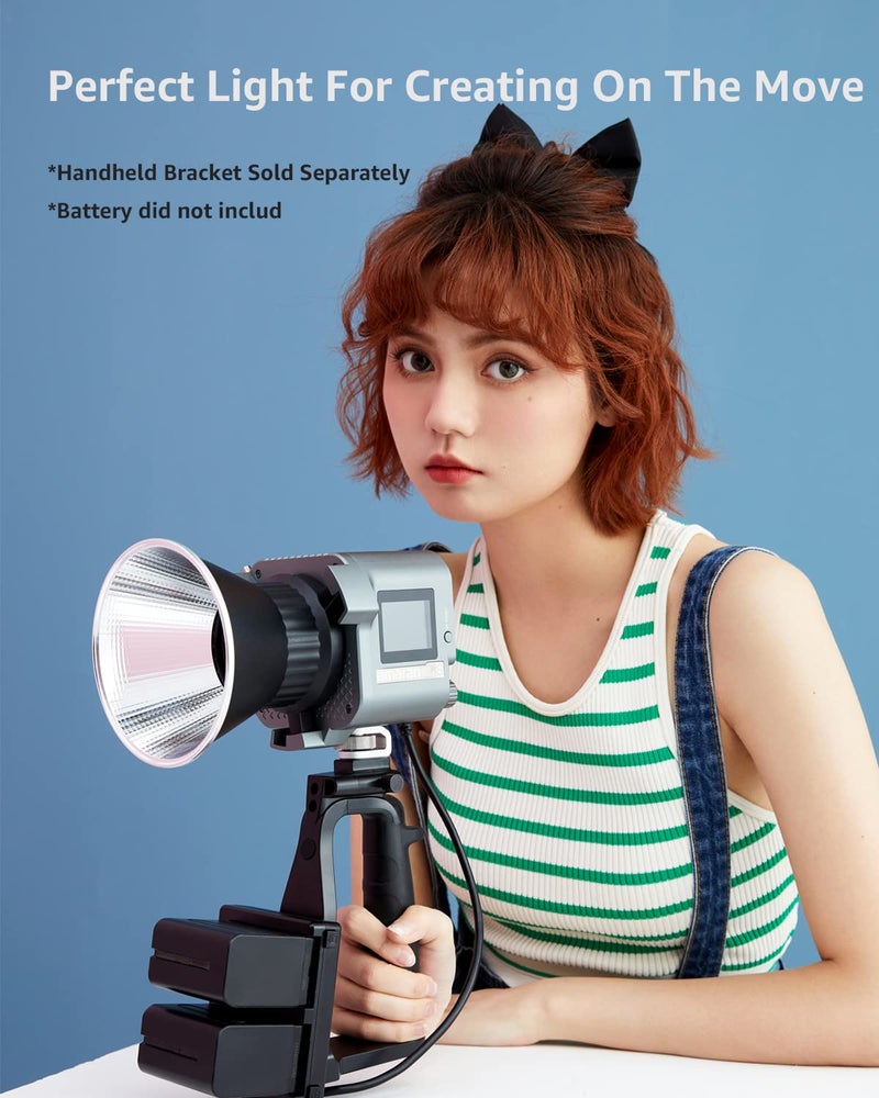 Aputure amaran 60dS Video Lighting,amaran 60d Studio Light,65W Bowens Mount LED Video Light,App Control,DC/AC Power Supply,Photography Lighting - Image 2