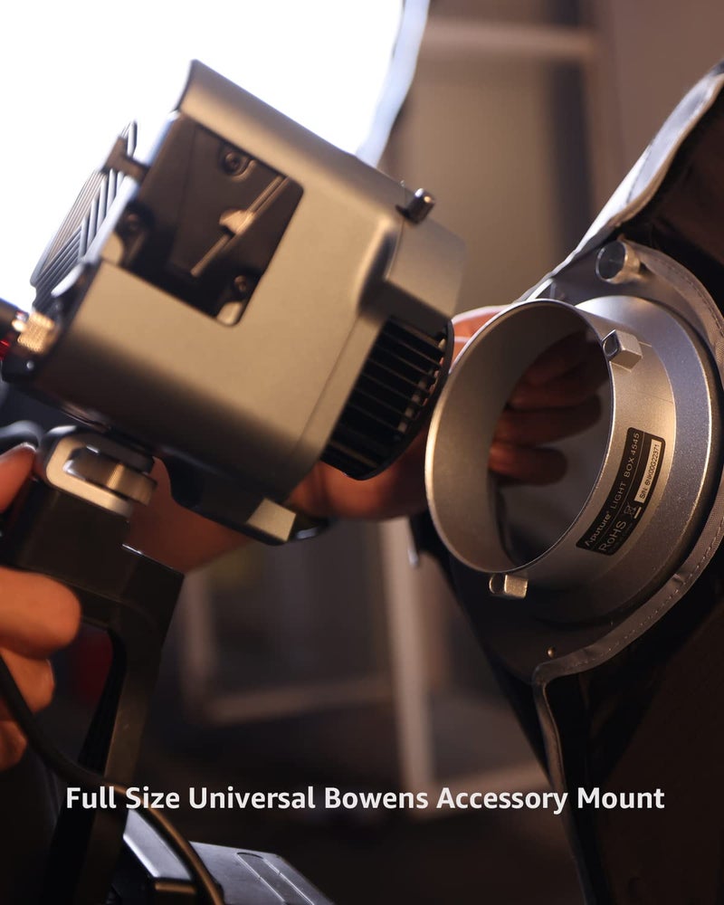 Aputure amaran 60dS Video Lighting,amaran 60d Studio Light,65W Bowens Mount LED Video Light,App Control,DC/AC Power Supply,Photography Lighting - Image 4